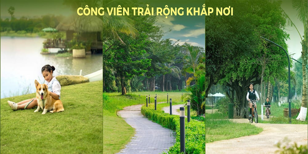 công viên cây xanh ecopark long an