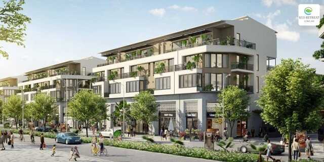 Shophouse Ecopark Long An thiết kế đẹp giá tốt