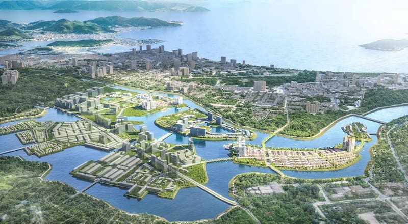 quy hoach xanh tai Sun Porta Town Nha Trang
